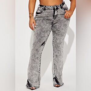 Fashion Nova Charcoal Skinny Jeans